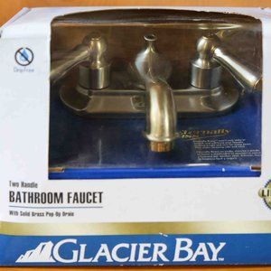 Glacier Bay 2 Handle Bathroom Faucet